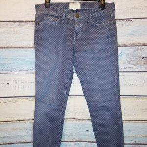 Current Elliott Stiletto Polka Dot Pants